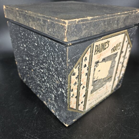 Vintage Paine's Duplicate Whist Trays 20 Tray Set US Playing Card Co Bridge Game - Picture 10 of 16
